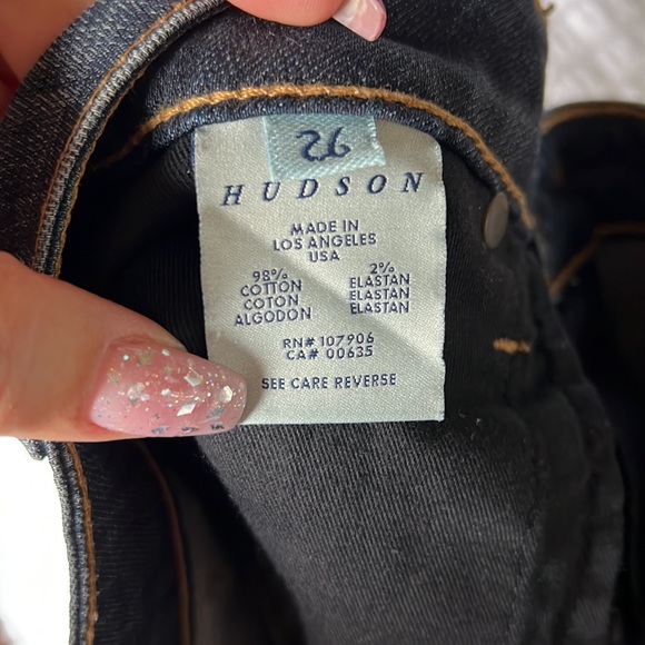 Hudson Jean Skirt sz26 - Picture 4 of 5